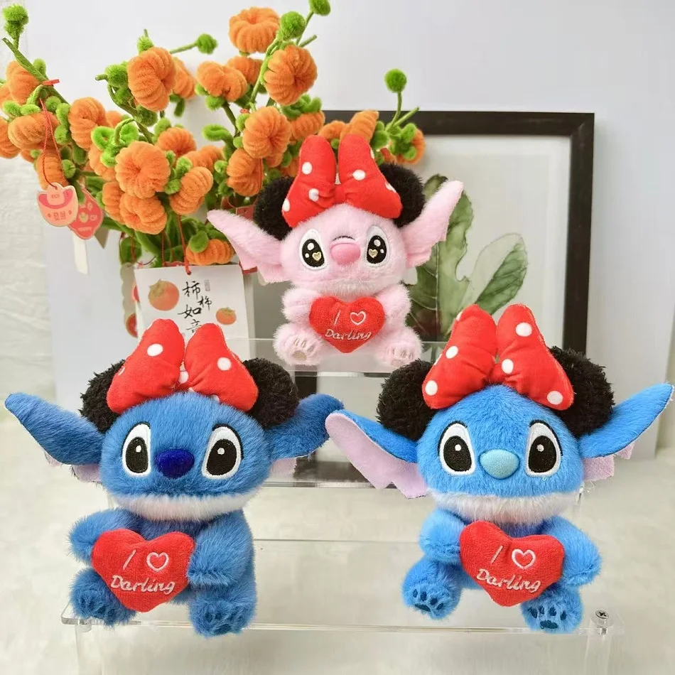 New MINISO Cute Classic Black Eared Stitch Plush Toy Kawaii Plush keychain Girls Bag Ornaments Pendant Couple Doll Gifts
New MINISO Cute Classic Black Eared Stitch Plush Toy Kawaii Plush keychain Girls Bag Ornaments Pendant Couple Doll Gifts