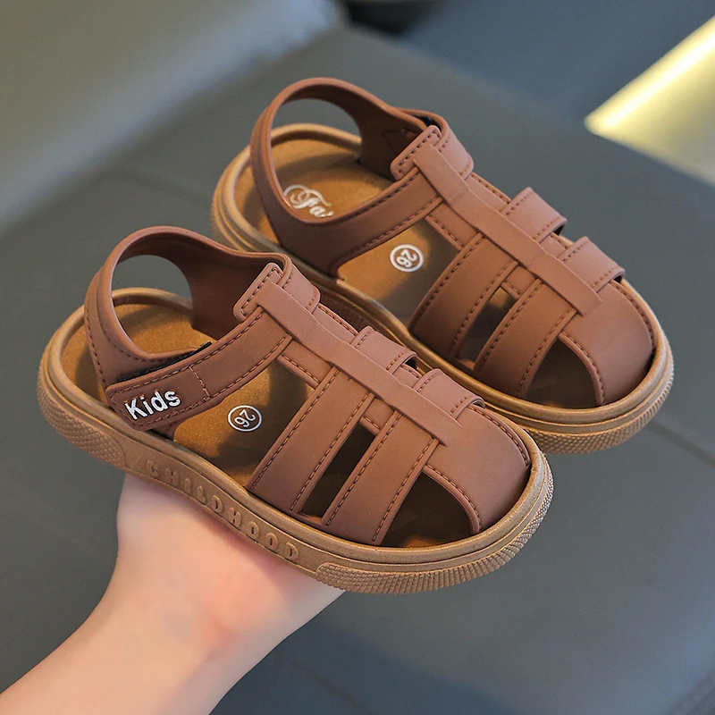 2026 Toddler Closed-Toe Sandals, Non-Slip Soft Sole Breathable Summer Shoes for Baby Boys Girls, Adjustable Velcro Kids Beach Wa
2026 Toddler Closed-Toe Sandals, Non-Slip Soft Sole Breathable Summer Shoes for Baby Boys Girls, Adjustable Velcro Kids Beach Wa