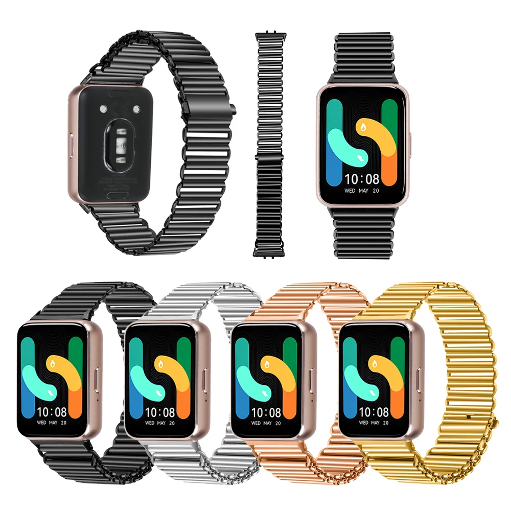 Ремешок из нержавеющей стали для Samsung galaxy Fit 3, Воздухопроницаемый браслет с петлей, металлический браслет для Samsung galaxy fit 3
Ремешок из нержавеющей стали для Samsung galaxy Fit 3, Воздухопроницаемый браслет с петлей, металлический браслет для Samsung galaxy fit 3