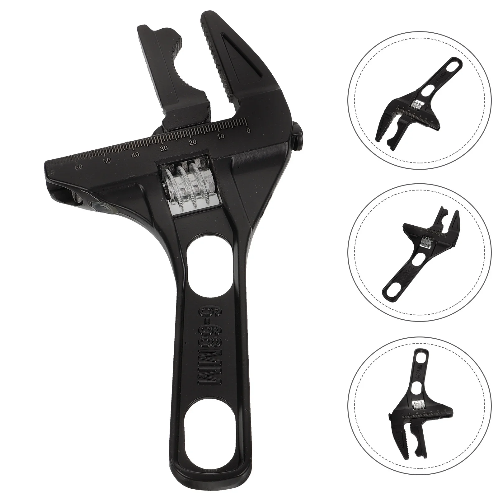 Plumbing Large Opening Adjustable Bathroom Spanner Tool Faucet Sprinkler Repair Lightweight Durable Alloy Wrench Home Auto
Plumbing Large Opening Adjustable Bathroom Spanner Tool Faucet Sprinkler Repair Lightweight Durable Alloy Wrench Home Auto