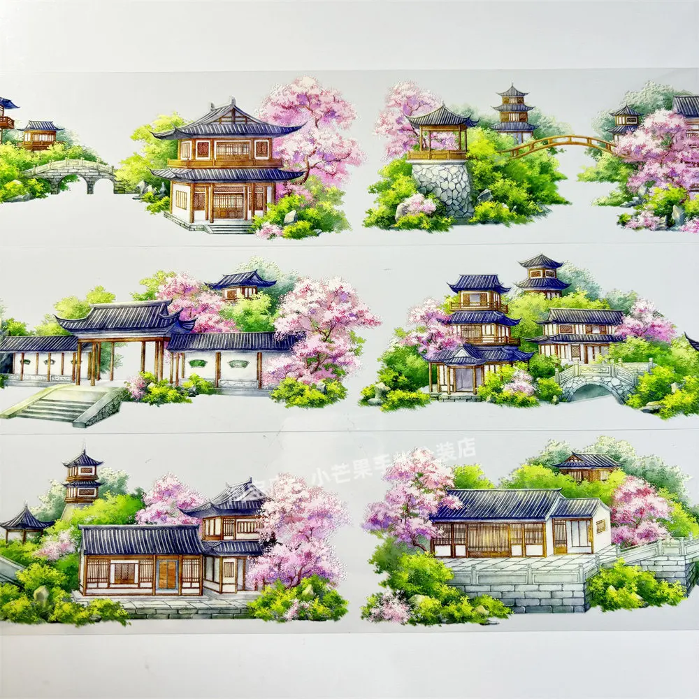ZERO Spring Gorgeous Ancient Architecture Vintage Decorative Stickers for Scrapbooking DIY Craft
ZERO Spring Gorgeous Ancient Architecture Vintage Decorative Stickers for Scrapbooking DIY Craft