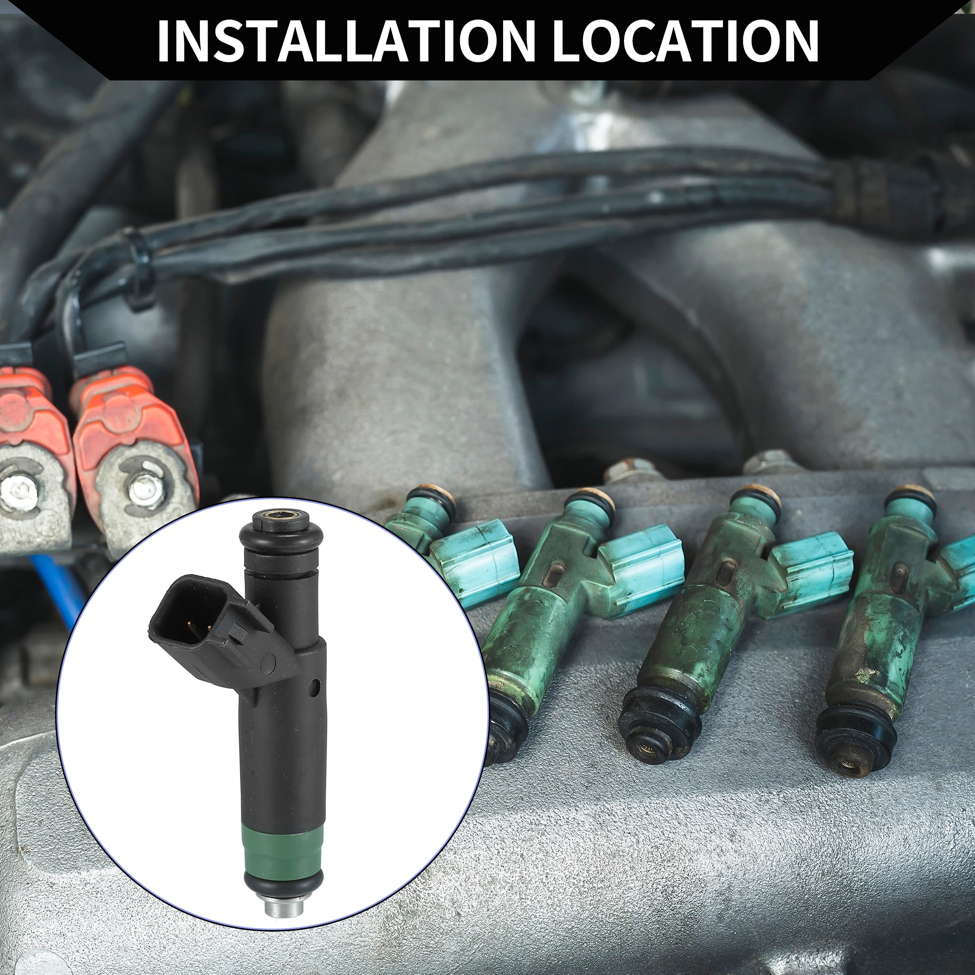 UXCELL No 53032704AB Автомобильная топливная форсунка для Dodge Ram 1500 200420-07 4,7 л, черная, 1 шт.
UXCELL No 53032704AB Автомобильная топливная форсунка для Dodge Ram 1500 200420-07 4,7 л, черная, 1 шт.