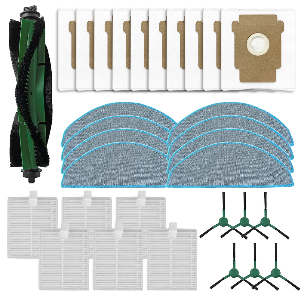 For Roomba 105-Combo Vacuum Cleaner 17/31pcs Set Main Brush, Side Brush, Mop, Dust Bag, Filter Accessories
For Roomba 105-Combo Vacuum Cleaner 17/31pcs Set Main Brush, Side Brush, Mop, Dust Bag, Filter Accessories