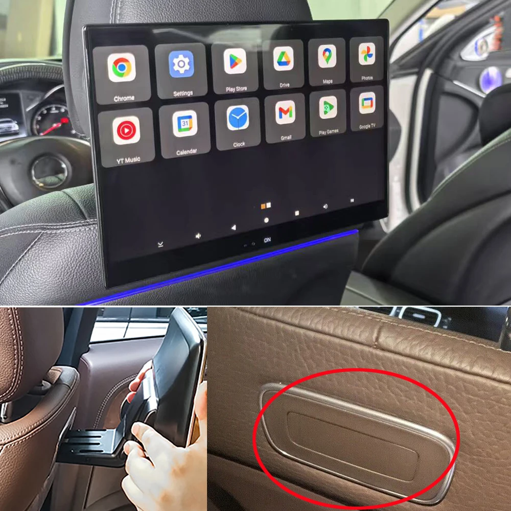 13.3 Inch Car Monitor Back Seat TV Headrest Screen For 2019 2020 Mercedes-Benz S450 S560 Android 16.0 Rear Entertainment System
13.3 Inch Car Monitor Back Seat TV Headrest Screen For 2019 2020 Mercedes-Benz S450 S560 Android 16.0 Rear Entertainment System