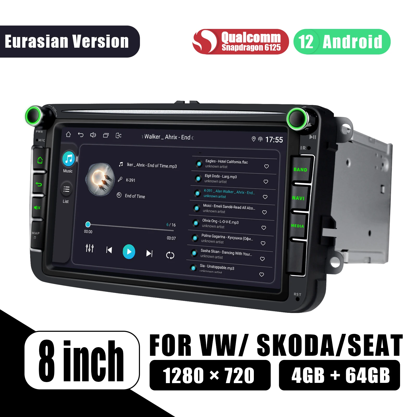 JOYFORWA 8 Inch Wireless Carplay Android Auto Car Radio Stereo Head Unit for Volkswagen VW Passat B6 B7 CC Tiguan Plug and Play
JOYFORWA 8 Inch Wireless Carplay Android Auto Car Radio Stereo Head Unit for Volkswagen VW Passat B6 B7 CC Tiguan Plug and Play