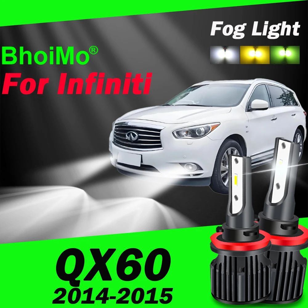 For Infiniti QX60 Led Front Fog Light Lamps Bulb 2014 2015
For Infiniti QX60 Led Front Fog Light Lamps Bulb 2014 2015
