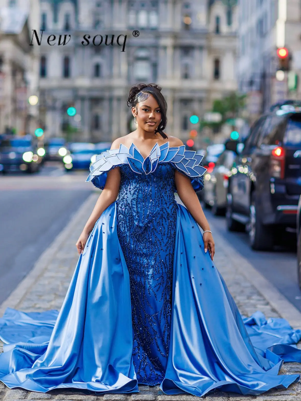 African Nigeria Two Pieces Evening Dresses with Detachable Long Satin Train Plus Size Elegant Wedding Party Gowns Customized
African Nigeria Two Pieces Evening Dresses with Detachable Long Satin Train Plus Size Elegant Wedding Party Gowns Customized