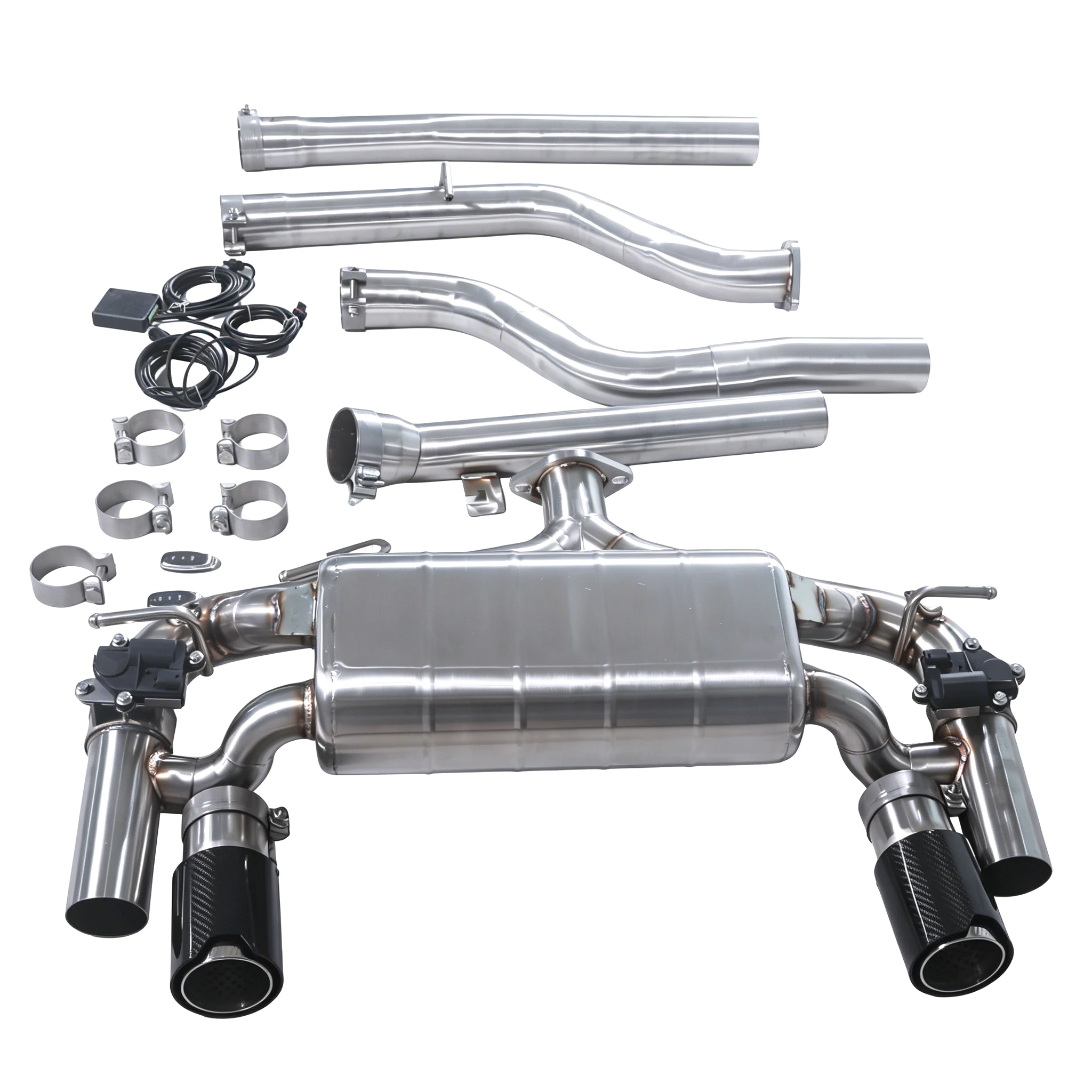Suitable for 2013-2018 BMW 320i 325I 328i 330i 340i F30 2.0T 3.0T b48 B58 SUS304 Catback Valvetronic exhaust system exhaust pipe
Suitable for 2013-2018 BMW 320i 325I 328i 330i 340i F30 2.0T 3.0T b48 B58 SUS304 Catback Valvetronic exhaust system exhaust pipe
