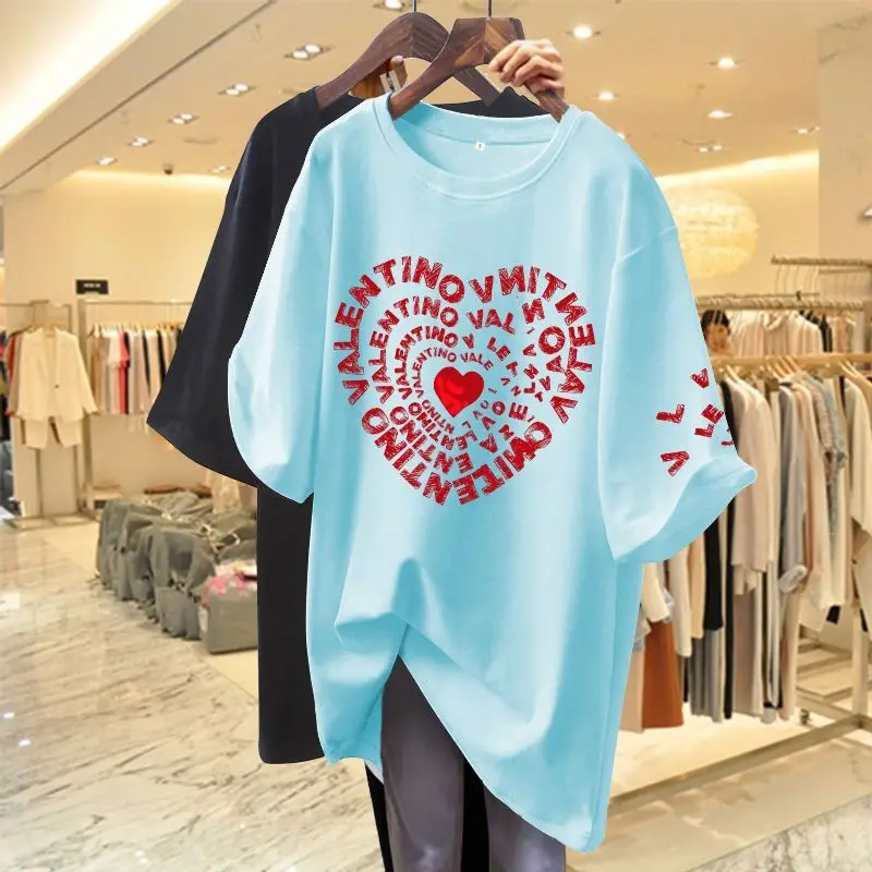 Elegant Fashion Harajuku Slim Fit Female Clothes Loose Casual All Match Tops Women Printed Solid Pure Cotton Short Sleeve Tees
Elegant Fashion Harajuku Slim Fit Female Clothes Loose Casual All Match Tops Women Printed Solid Pure Cotton Short Sleeve Tees
