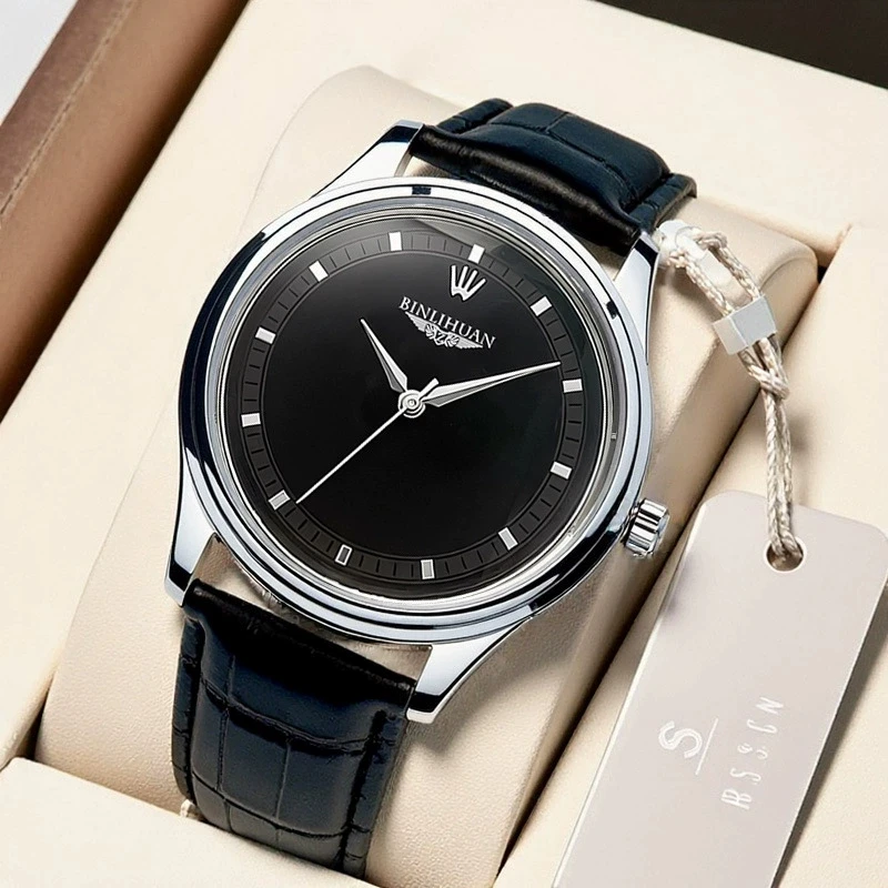 New Fashion Luxury Man Leather Watch Men Business Sports Casual Quartz Watches Male Clock Militray Wristwatches Top Reloj Hombre
New Fashion Luxury Man Leather Watch Men Business Sports Casual Quartz Watches Male Clock Militray Wristwatches Top Reloj Hombre