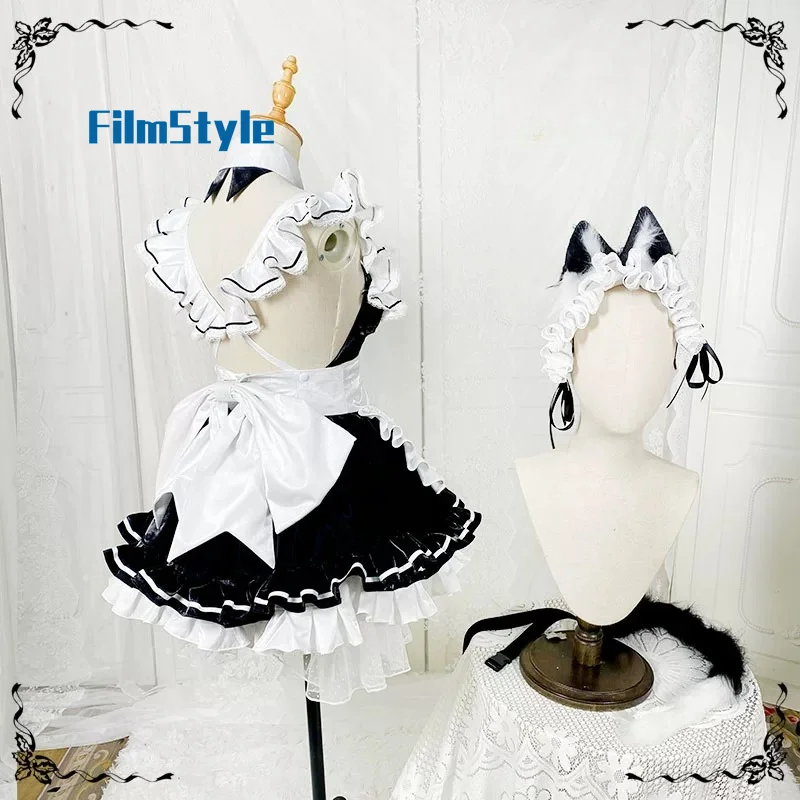 NIKKE Privaty Battle Maid Outfit, Black & White Full Set Cosplay Costume
NIKKE Privaty Battle Maid Outfit, Black & White Full Set Cosplay Costume