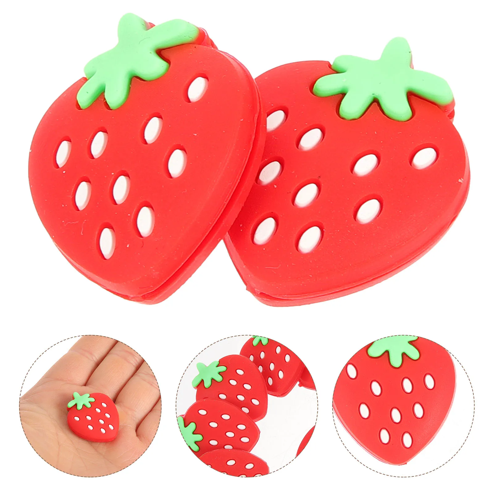 6pcs Tennis Racket Cute Strawberry Vibration Dampener Lightweight Portable Tennis Accessories Red Pack
6pcs Tennis Racket Cute Strawberry Vibration Dampener Lightweight Portable Tennis Accessories Red Pack