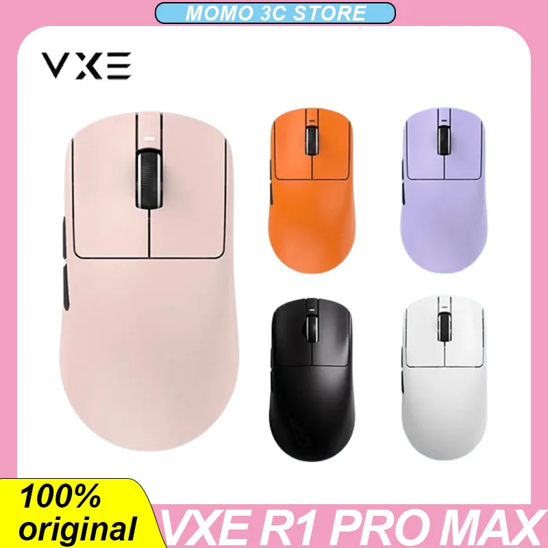 Новинка VGN VXE Dragonfly R1 беспроводная мышь 4K PAW3395 Buletooth три режима низкая задержка легкая эргономичная игровая мышь для киберспорта
Новинка VGN VXE Dragonfly R1 беспроводная мышь 4K PAW3395 Buletooth три режима низкая задержка легкая эргономичная игровая мышь для киберспорта