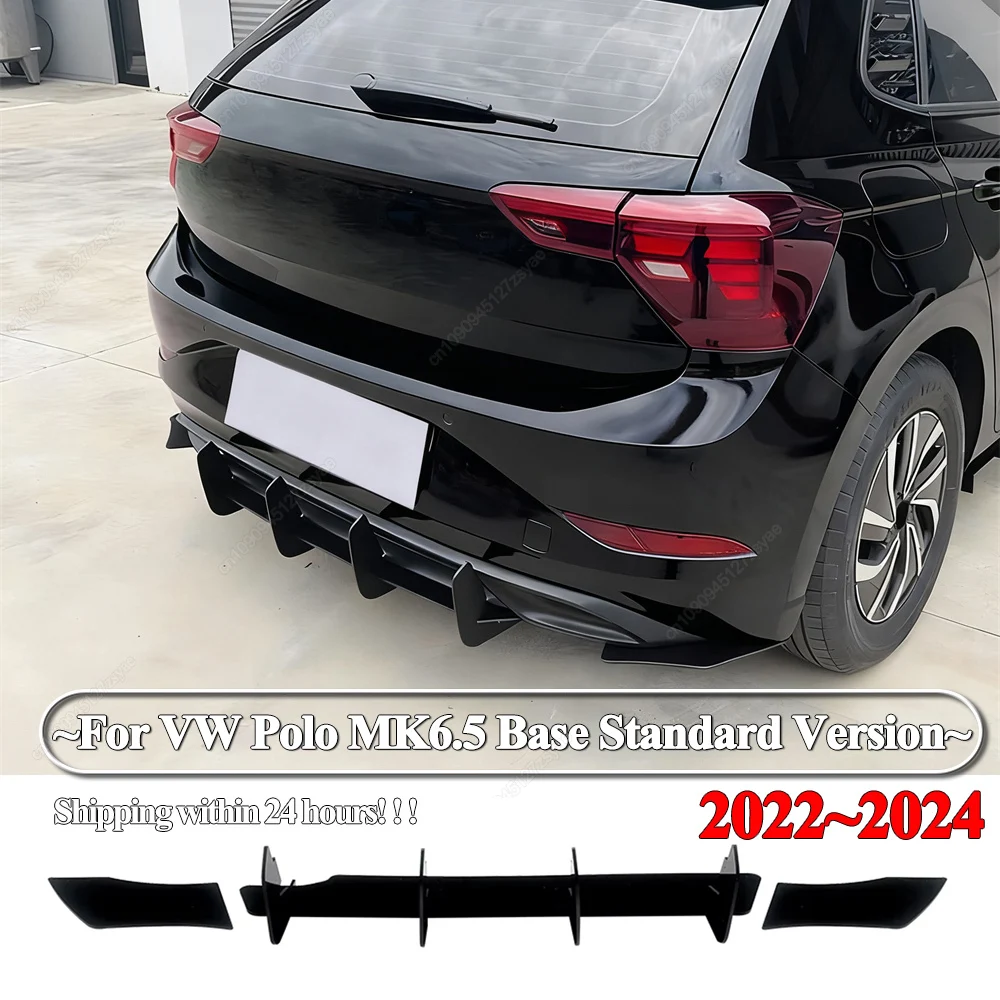 Rear Bumper Lip Spoiler Diffuser Splitter Lip Side Protector For VW Polo MK6.5 Base Standard Version 2022-2024 Body Kit Tuning
Rear Bumper Lip Spoiler Diffuser Splitter Lip Side Protector For VW Polo MK6.5 Base Standard Version 2022-2024 Body Kit Tuning