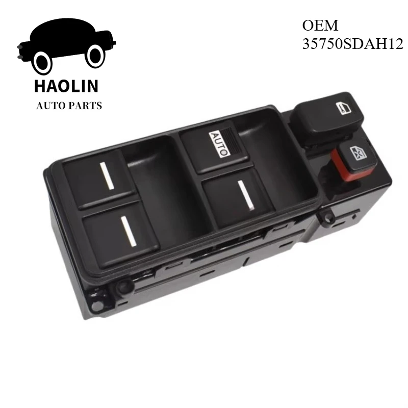 OEM 35750SDAH12 35750-SDA-H12 35750-SHJ-A25 Главный выключатель электрического стеклоподъемника для Honda Accord 2007 2006 2005 Автомобильные аксессуары
OEM 35750SDAH12 35750-SDA-H12 35750-SHJ-A25 Главный выключатель электрического стеклоподъемника для Honda Accord 2007 2006 2005 Автомобильные аксессуары