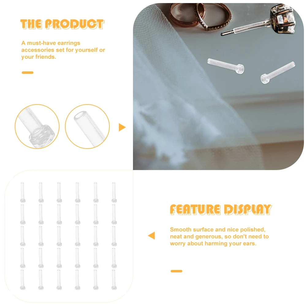 50pcs Anti Allergic Protector Covers Sleeves Protectors Clear Spacers Piercing Covers Hole Tube DIY Small Light Safe
50pcs Anti Allergic Protector Covers Sleeves Protectors Clear Spacers Piercing Covers Hole Tube DIY Small Light Safe