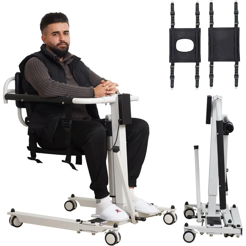 Electric Patient Transfer Chair for Home and Senior Care
Electric Patient Transfer Chair for Home and Senior Care