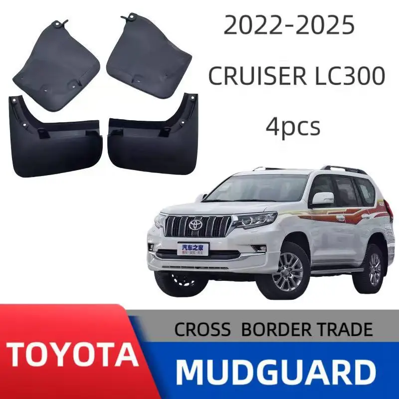 Suitable for Land Cruiser LC300 car fenders without drilling to install and protect the body for off-road modification
Suitable for Land Cruiser LC300 car fenders without drilling to install and protect the body for off-road modification