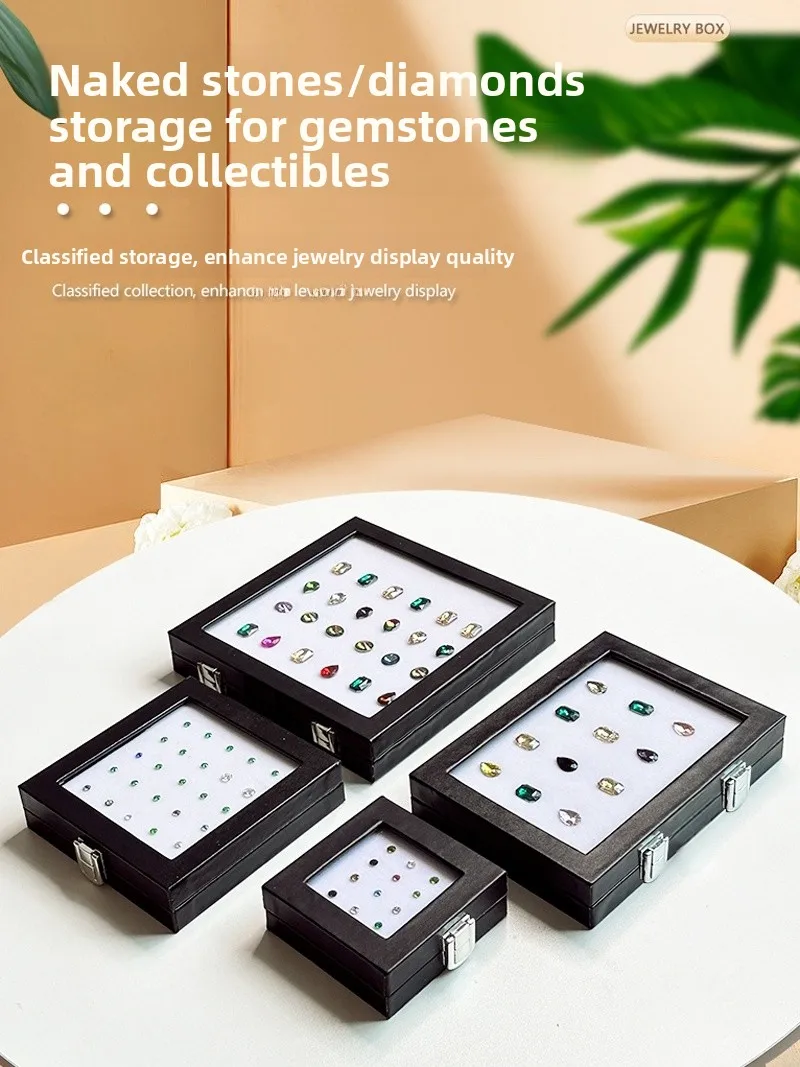 Шкатулка для украшений из стекла и искусственной кожи, органайзер для колье, браслетов, подвесок, для модных аксессуаров и ценных украшений
Шкатулка для украшений из стекла и искусственной кожи, органайзер для колье, браслетов, подвесок, для модных аксессуаров и ценных украшений