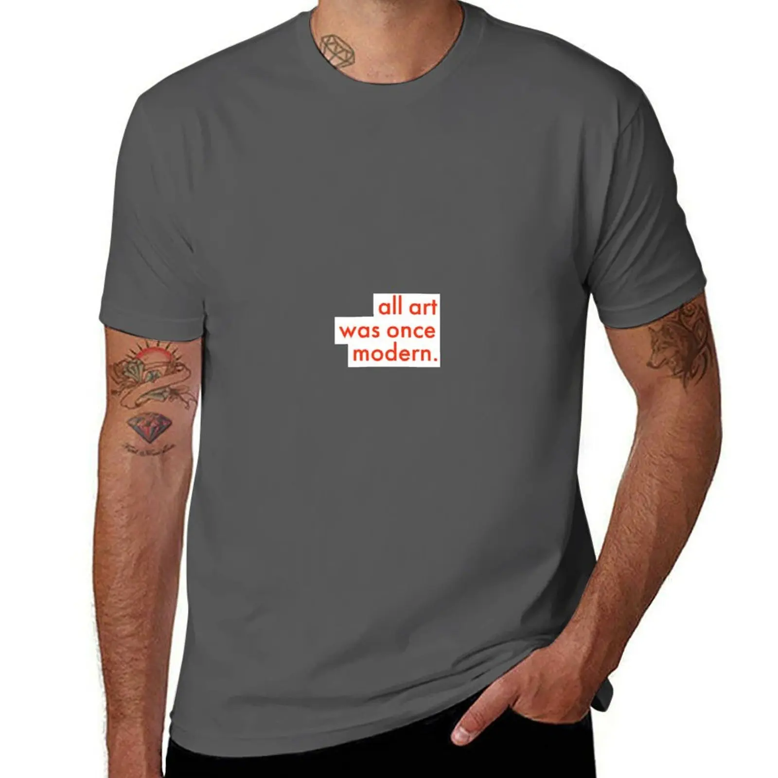 all art was once modern T-Shirt printed t shirts for man man graphic t shirt T-Shirt
all art was once modern T-Shirt printed t shirts for man man graphic t shirt T-Shirt