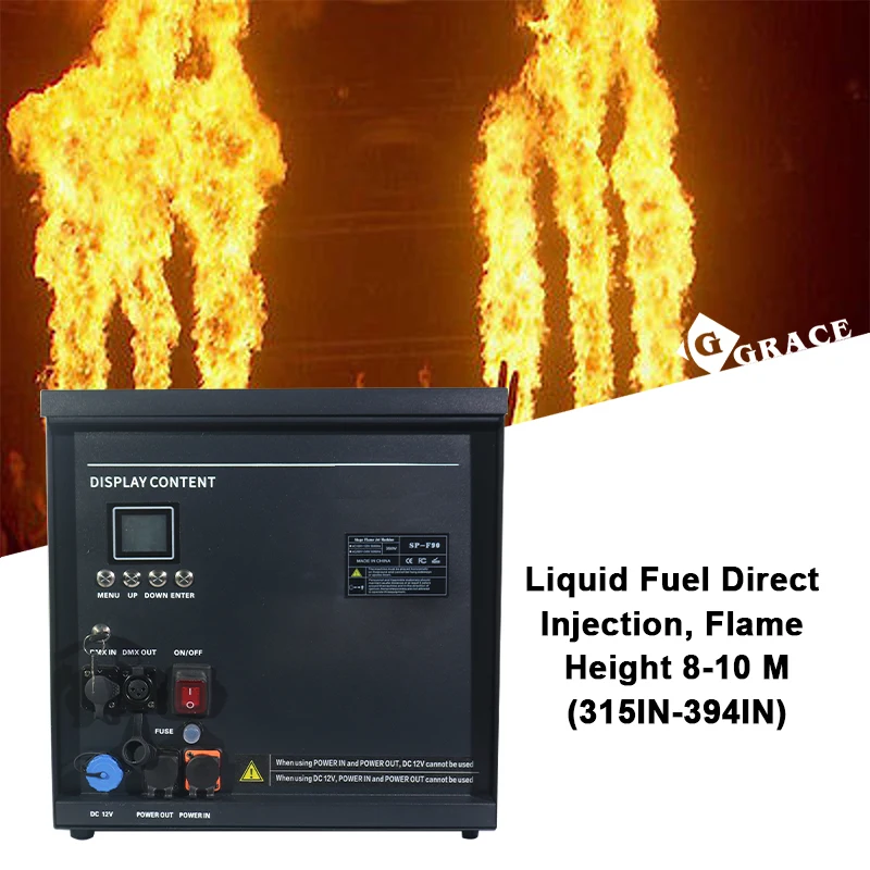 Igracelite Spray 8-10M Ipx3 Waterproof Flame Machine Outdoor Dj Concert Music Festivaly Fire Machine Flame Jet
Igracelite Spray 8-10M Ipx3 Waterproof Flame Machine Outdoor Dj Concert Music Festivaly Fire Machine Flame Jet