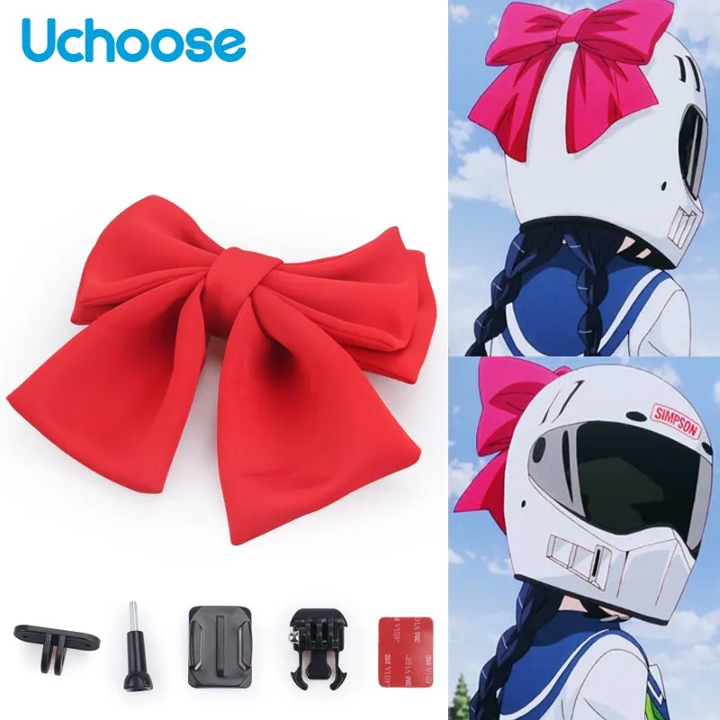 Motorcycle Helmet Bow Motocross Full Face Off-road Helmet Decoration Sticker Cosplay Helmet Accessories Easy To Install Cute
Motorcycle Helmet Bow Motocross Full Face Off-road Helmet Decoration Sticker Cosplay Helmet Accessories Easy To Install Cute
