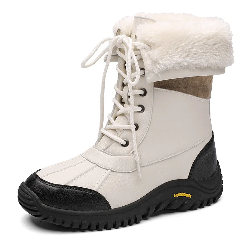 New Winter Women Boots Plush Warm Waterproof Snow Boots Lace-up Mid-Calf Booties Outdoor Hiking High Top Women Sneakers WSH4739
New Winter Women Boots Plush Warm Waterproof Snow Boots Lace-up Mid-Calf Booties Outdoor Hiking High Top Women Sneakers WSH4739