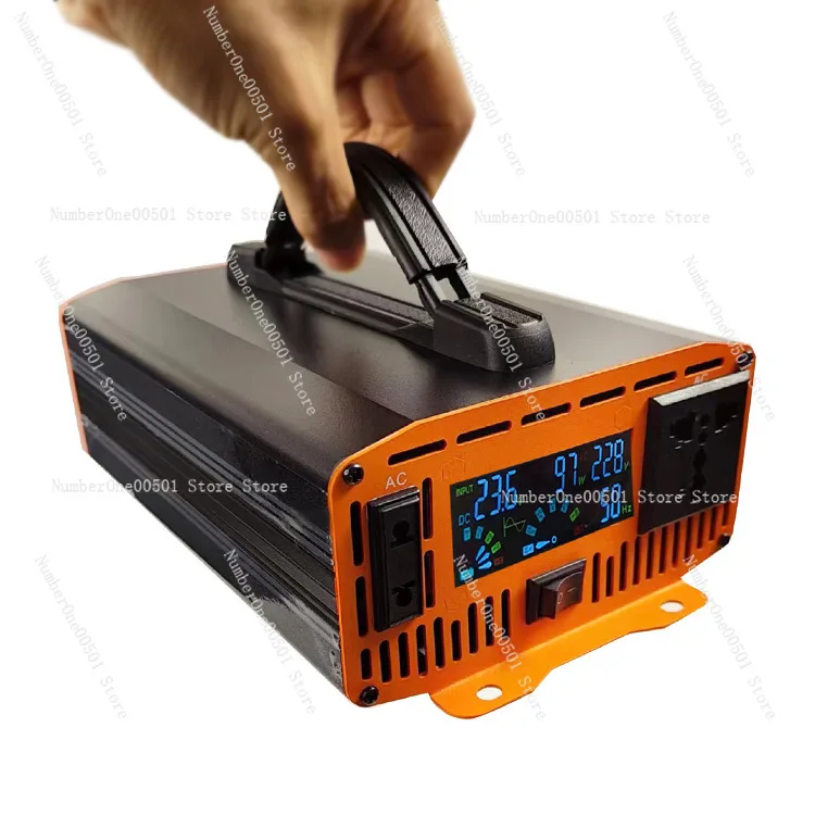 Инвертор с чистой синусоидальной волной 12В-72В-220В, автомобильный/домашний преобразователь высокой мощности
Инвертор с чистой синусоидальной волной 12В-72В-220В, автомобильный/домашний преобразователь высокой мощности