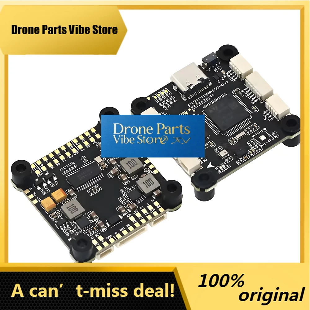 DronePGEPRC TAKER F722 BLS 65A V2 Flight Stack F722-HD V2 Flight Controller TAKER H65_8S_BLS 65A 4IN1 ESC For RC FPV Drone
DronePGEPRC TAKER F722 BLS 65A V2 Flight Stack F722-HD V2 Flight Controller TAKER H65_8S_BLS 65A 4IN1 ESC For RC FPV Drone