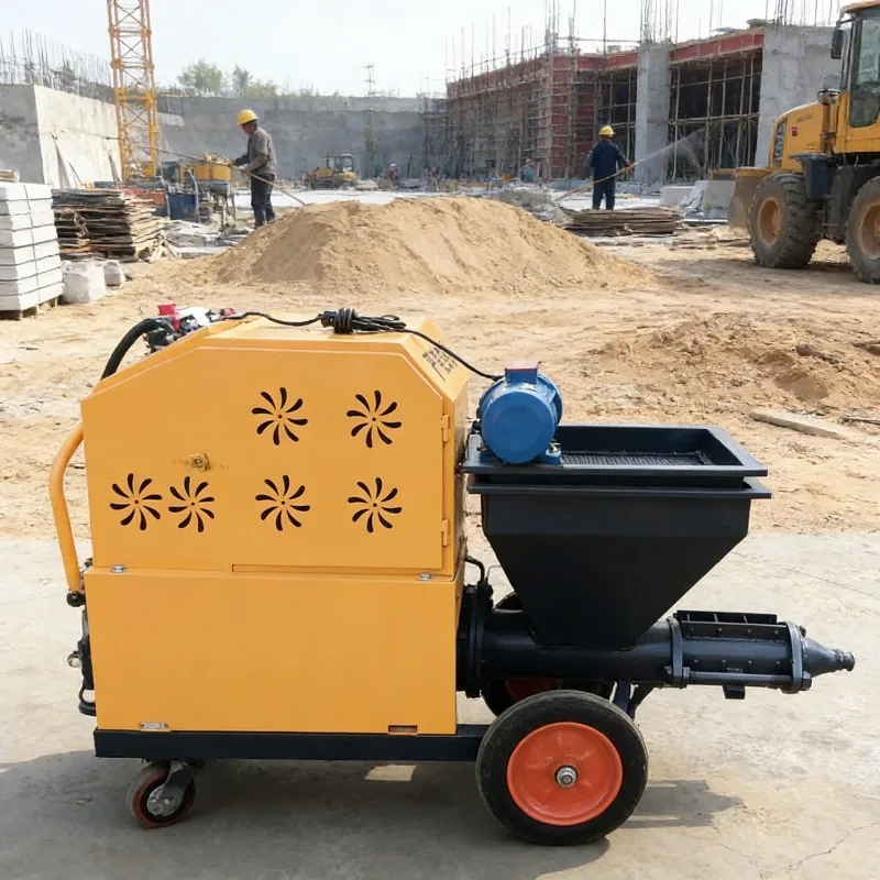 Easy Maintenance Portable Mortar Spraying Machine for Small Construction Site Residential Renovation Customized
Easy Maintenance Portable Mortar Spraying Machine for Small Construction Site Residential Renovation Customized