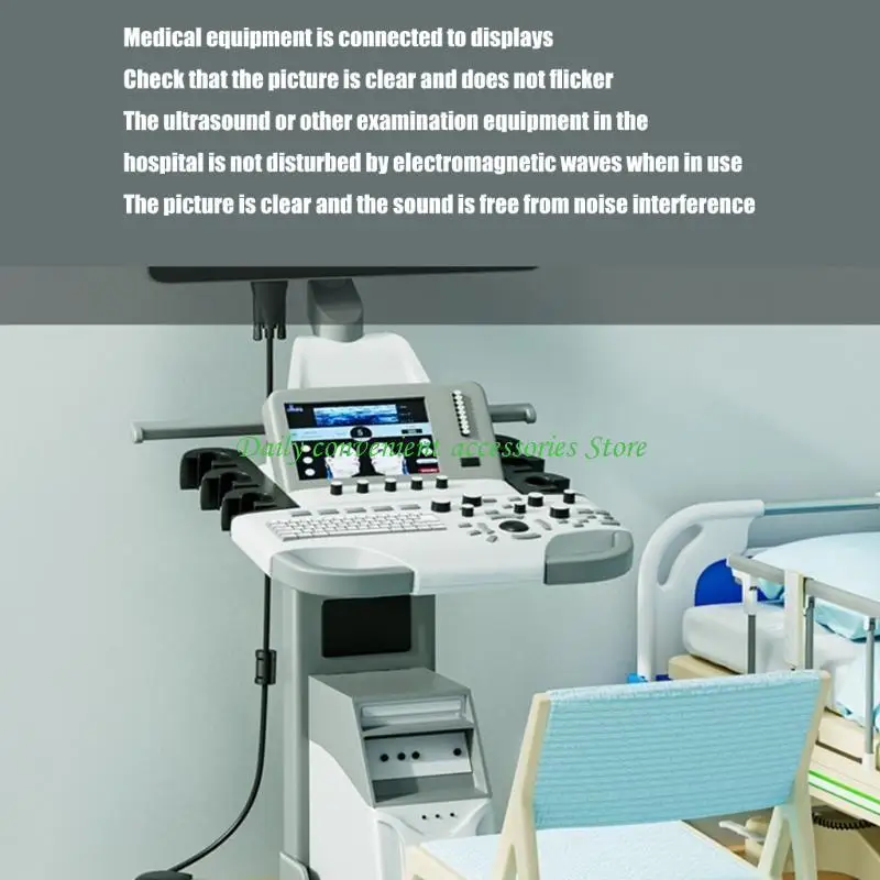 97QB 2/3/5m DP to VGA Converter Wire 1080P Output Feature Double Shielding
97QB 2/3/5m DP to VGA Converter Wire 1080P Output Feature Double Shielding