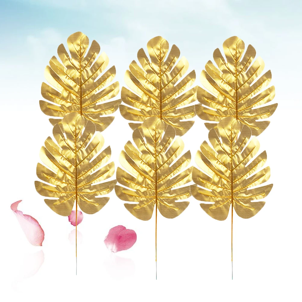 10pcs Monstera Leaves Artificial Golden Plants Home Wedding Party Decor Artificial Plants Supplies Lifelike
10pcs Monstera Leaves Artificial Golden Plants Home Wedding Party Decor Artificial Plants Supplies Lifelike