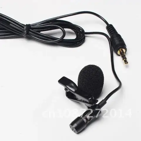 Portable Mini 1.45m Clip-on Lapel Lavalier Microphone Condenser Mic Wired Mikrofon/Microphone For Laptop For Phone
Portable Mini 1.45m Clip-on Lapel Lavalier Microphone Condenser Mic Wired Mikrofon/Microphone For Laptop For Phone