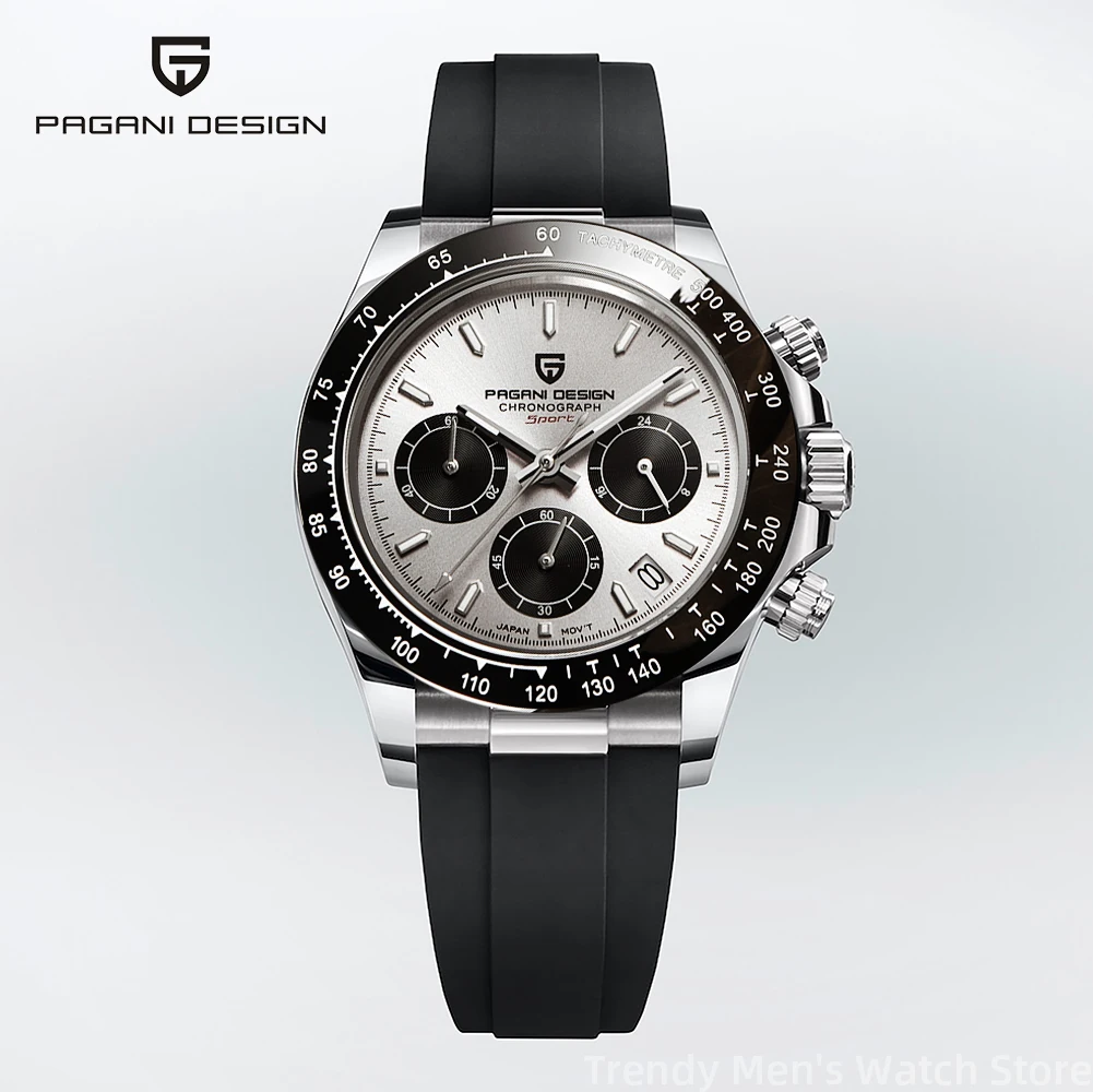 PAGANI DESIGN Quartz Watch Men 2023 New Top Brand Automatic Date Men's Wristwatch Silica gel Waterproof Sport Chronograph Clock
PAGANI DESIGN Quartz Watch Men 2023 New Top Brand Automatic Date Men's Wristwatch Silica gel Waterproof Sport Chronograph Clock