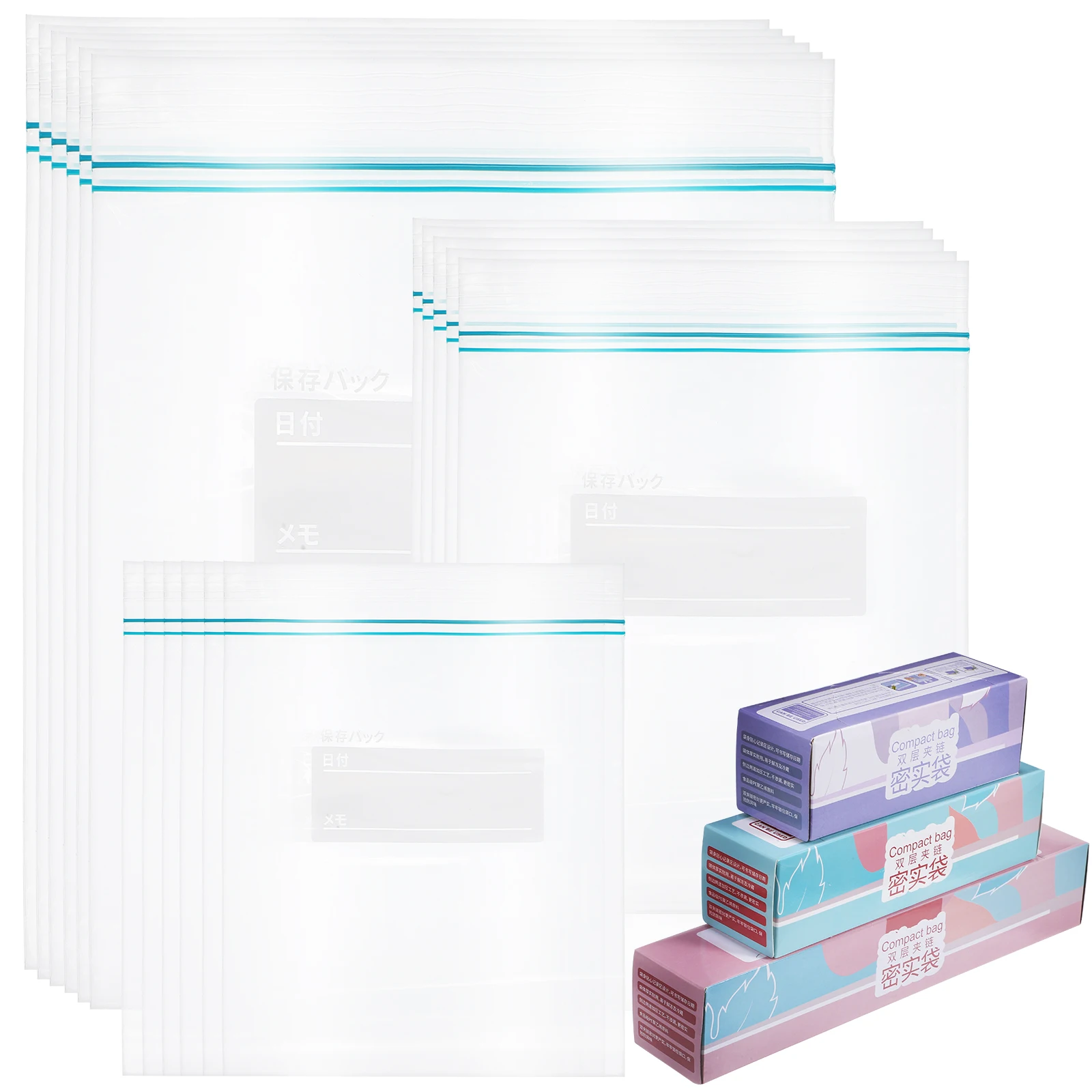 3 Boxes Grocery Bags Sealer Medium Reusable Food Storage Sealable Sandwich Freezer
3 Boxes Grocery Bags Sealer Medium Reusable Food Storage Sealable Sandwich Freezer