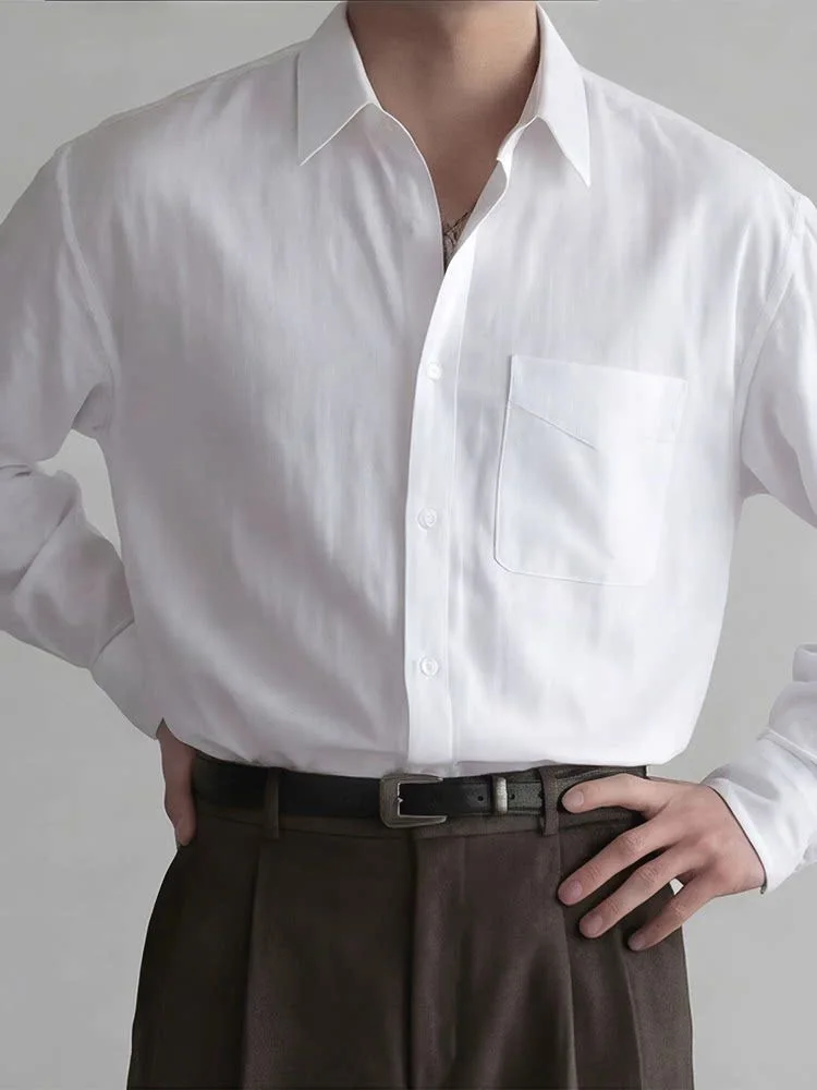 Lightweight Breathable Cotton Linen Men's Shirt Long Sleeve Casual Style Folded Surface Design Anti UV Loose Fit Workwear
Lightweight Breathable Cotton Linen Men's Shirt Long Sleeve Casual Style Folded Surface Design Anti UV Loose Fit Workwear