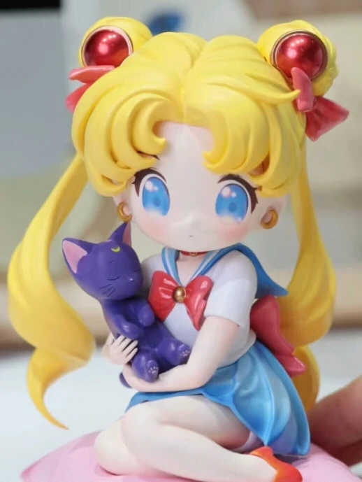 Original Nana Sailor Moon Sitting Q Version Figure Tsukino Usagi New Gk Statue Desktop Ornament Collect Model Toy Gift In Stock
Original Nana Sailor Moon Sitting Q Version Figure Tsukino Usagi New Gk Statue Desktop Ornament Collect Model Toy Gift In Stock