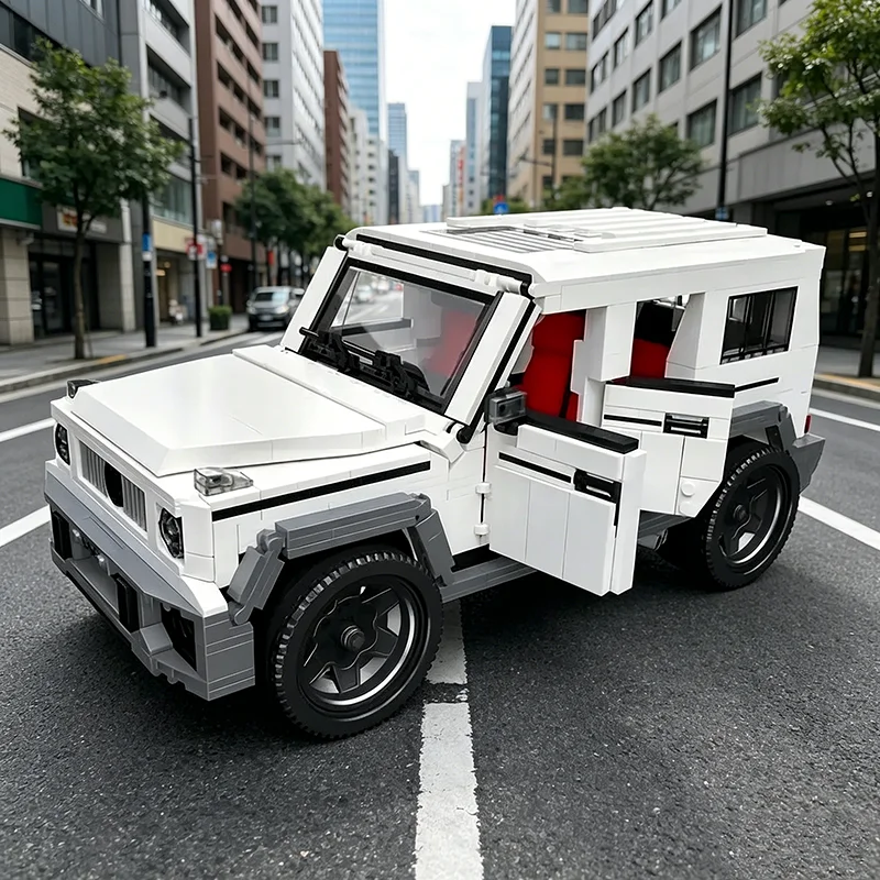 White SUV Car Building Blocks 1579PCS City Racing Vehicle Model Assemble Bricks Creative Educational DIY Toy Holiday Adult Gifts
White SUV Car Building Blocks 1579PCS City Racing Vehicle Model Assemble Bricks Creative Educational DIY Toy Holiday Adult Gifts