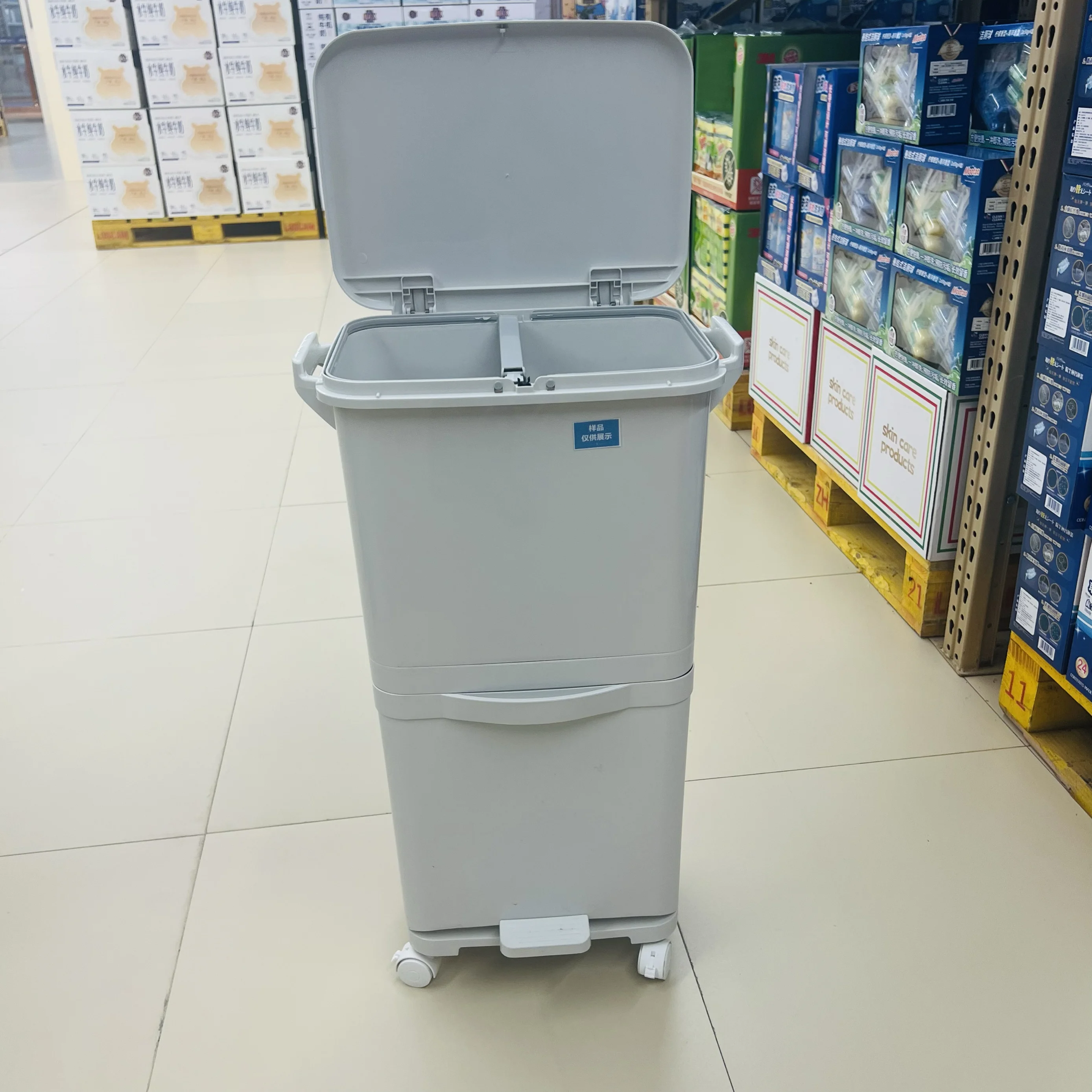 Высокая кухонная мусорная урна для дома, большая емкость, без необходимости наклоняться, для гостиной, специального назначения, легко перемещаемая
Высокая кухонная мусорная урна для дома, большая емкость, без необходимости наклоняться, для гостиной, специального назначения, легко перемещаемая