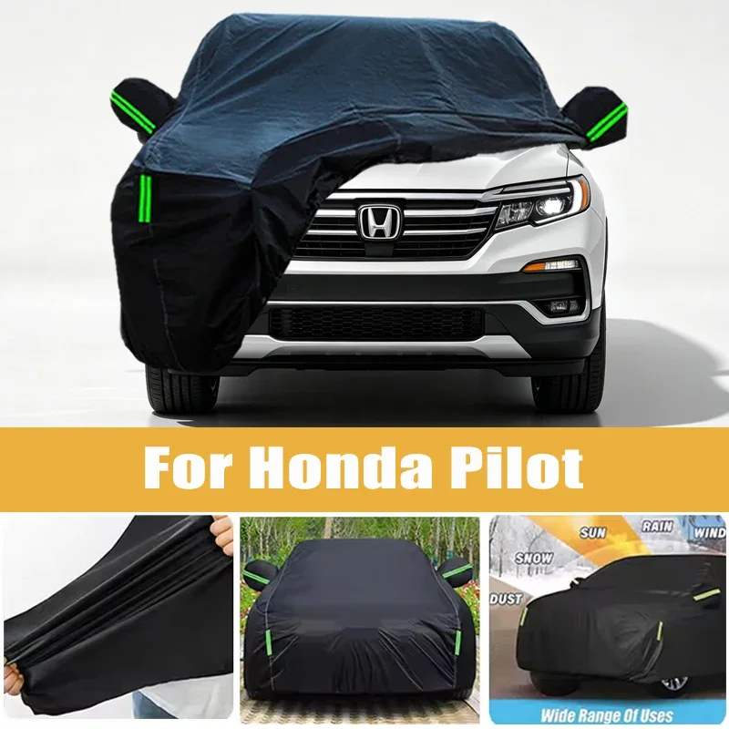 For Honda Pilot Full Car Cover Four Seasons Outdoor Sun Anti UV Rain Snow Dust Protection Oxford Cloth Accessories
For Honda Pilot Full Car Cover Four Seasons Outdoor Sun Anti UV Rain Snow Dust Protection Oxford Cloth Accessories