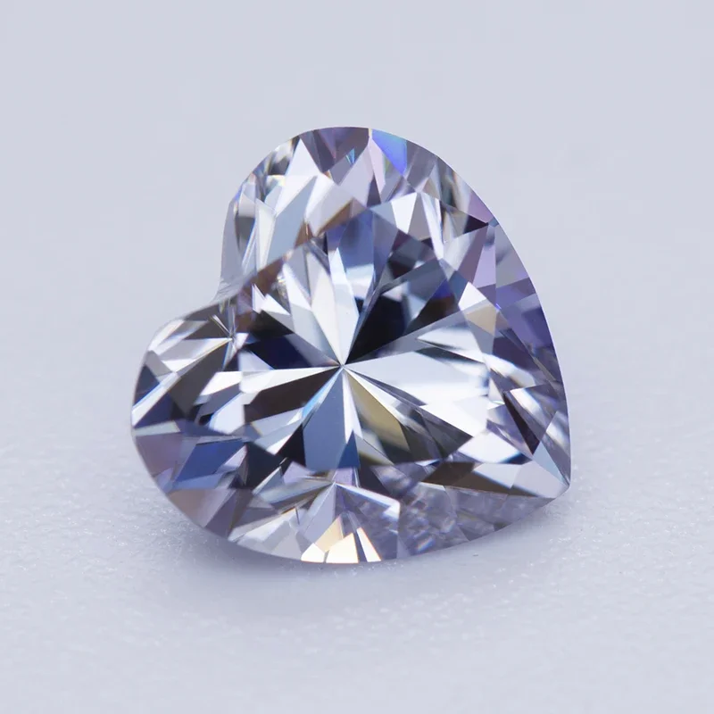 Moissanite Stone Lavender Color Heart Cutting Gemstones Lab Grown Advanced Jewelry Making Materials Diamond with GRA Certificate
Moissanite Stone Lavender Color Heart Cutting Gemstones Lab Grown Advanced Jewelry Making Materials Diamond with GRA Certificate