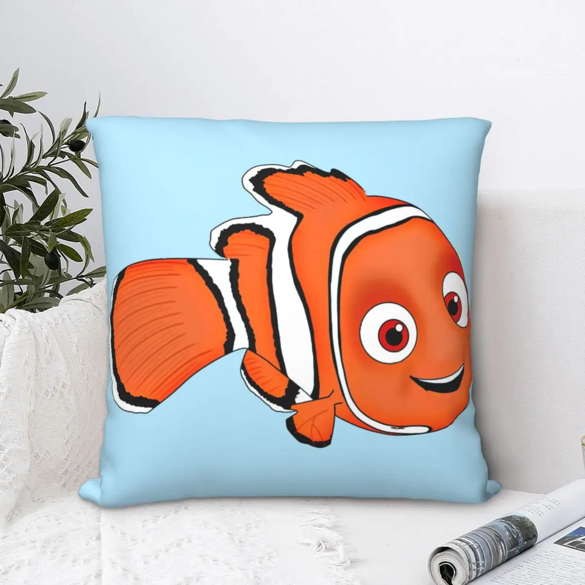 Nemo Square Pillowcase Two Side Printing Cushion Cover Creative Zipper Home Decorative Polyester for Sofa Seater Nordic 45*45cm
Nemo Square Pillowcase Two Side Printing Cushion Cover Creative Zipper Home Decorative Polyester for Sofa Seater Nordic 45*45cm