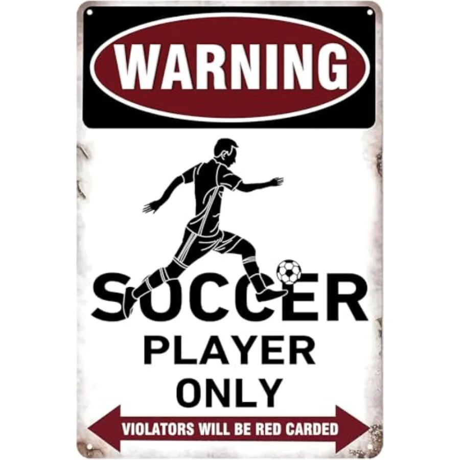 Boys and Girls Soccer Room Decor, Soccer Gifts, Men Bedroom Wall Soccer Sign, Metal Signs
Boys and Girls Soccer Room Decor, Soccer Gifts, Men Bedroom Wall Soccer Sign, Metal Signs