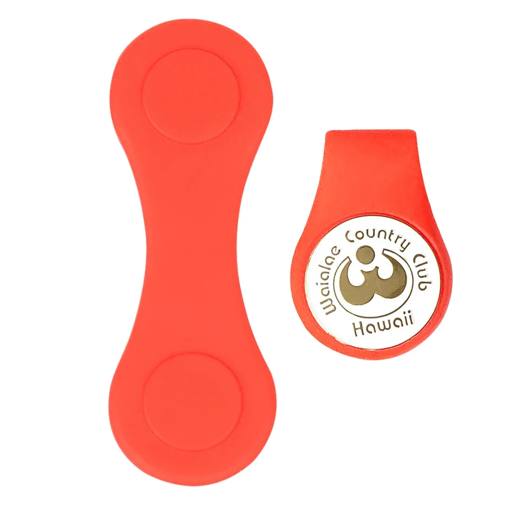 Silicone Golf Hat Clip Ball Marker Holder for Position Calibrating with Magnet
Silicone Golf Hat Clip Ball Marker Holder for Position Calibrating with Magnet