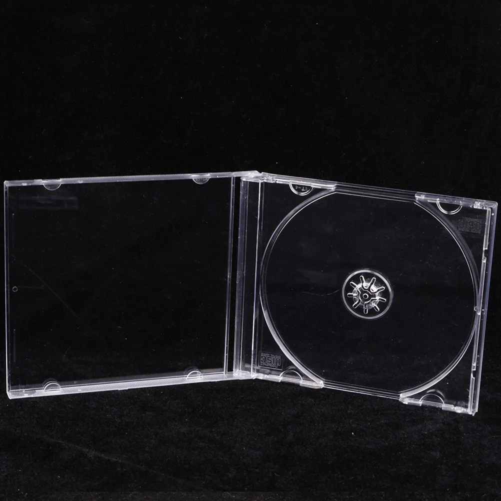 10Pcs Transparent Plastic Cd Boxes Single Dvd Cases Portable Storage Holder Cd Storage Accessory Transparent Dvd Cases
10Pcs Transparent Plastic Cd Boxes Single Dvd Cases Portable Storage Holder Cd Storage Accessory Transparent Dvd Cases