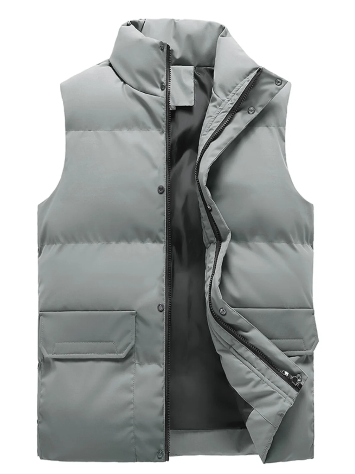 Теплый утепленный хлопковый жилет для мужчин, зимний, свободный, повседневный, с воротником-стойкой, с подплечниками, верхняя одежда, молодежная базовая модель
Теплый утепленный хлопковый жилет для мужчин, зимний, свободный, повседневный, с воротником-стойкой, с подплечниками, верхняя одежда, молодежная базовая модель