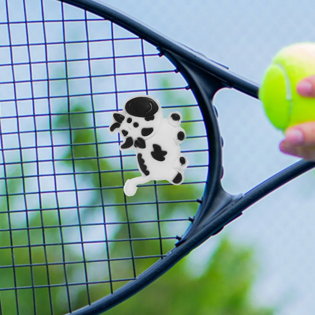 5 шт. теннисная ракетка, гаситель вибрации, дизайн с изображением коровы и животных, амортизирующие силиконовые мягкие демпферы, аксессуары для тенниса
5 шт. теннисная ракетка, гаситель вибрации, дизайн с изображением коровы и животных, амортизирующие силиконовые мягкие демпферы, аксессуары для тенниса