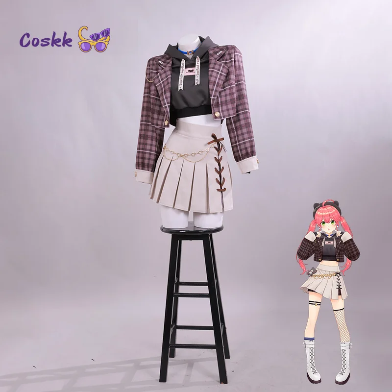 Новый костюм для косплея Hololive JP Sakura Miko miComet 3D Lollipop MV
Новый костюм для косплея Hololive JP Sakura Miko miComet 3D Lollipop MV