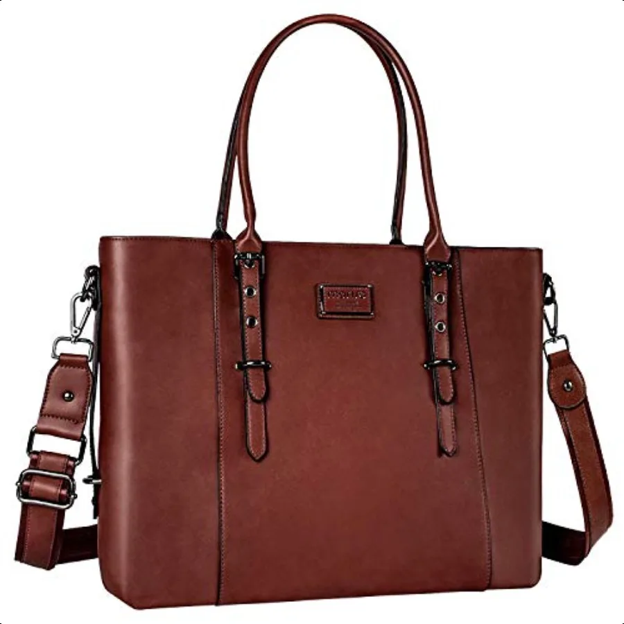 PU Leather Laptop Tote Bag for Women 1717.3 inch Waterproof Large Capacity Busin Work Briefcase Shoulder Laptop Bag Brown
PU Leather Laptop Tote Bag for Women 1717.3 inch Waterproof Large Capacity Busin Work Briefcase Shoulder Laptop Bag Brown