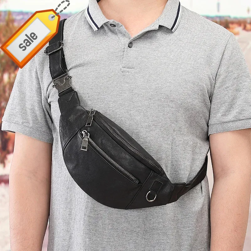 Newsbirds High Qaluty Men's Leather Bag Running Outdoor Fashion Vintage Pouch Anti Theft Waist Pack Men Male
Newsbirds High Qaluty Men's Leather Bag Running Outdoor Fashion Vintage Pouch Anti Theft Waist Pack Men Male